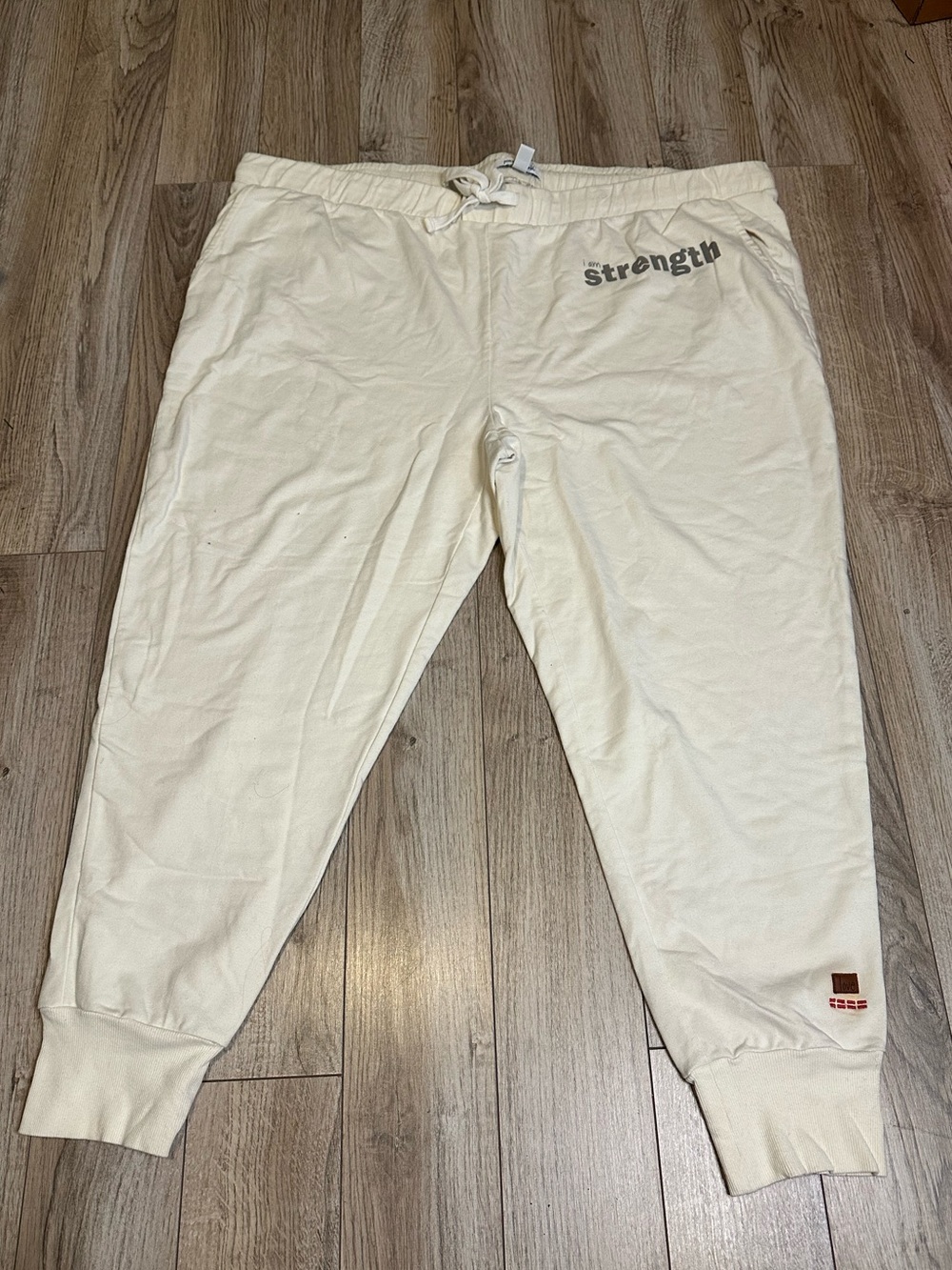 Peace Love World Joggers “I am Love” Pristine Colorway Sz:3X GUC